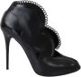 Alexander McQueen Pre-owned Leather heels Black Dames - Thumbnail 1