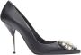 Alexander McQueen Pre-owned Leather heels Black Dames - Thumbnail 1
