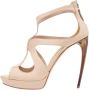 Alexander McQueen Pre-owned Leather sandals Beige Dames - Thumbnail 1