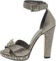 Alexander McQueen Pre-owned Leather sandals Gray Dames - Thumbnail 1