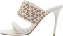 Alexander McQueen Pre-owned Leather sandals White Dames - Thumbnail 1