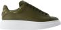 Alexander McQueen Pre-owned Leather sneakers Green Dames - Thumbnail 1