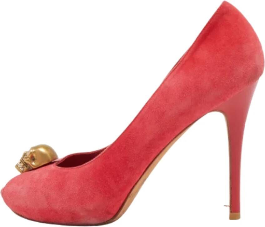 Alexander McQueen Pre-owned Pumps Red Dames