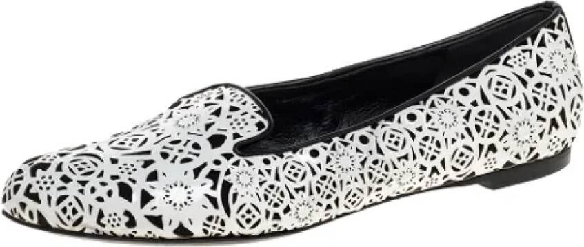 Alexander McQueen Pre-owned Suede flats White Dames