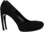 Alexander McQueen Pre-owned Suede heels Black Dames - Thumbnail 1