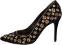 Alexander McQueen Pre-owned Velvet heels Black Dames - Thumbnail 1