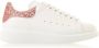 Alexander mcqueen Premium Leren Oversized Sneakers voor Dames White Dames - Thumbnail 3