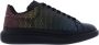 Alexander mcqueen Premium Leren Oversized Sneakers Zwart Heren - Thumbnail 1