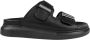 Alexander mcqueen Slippers & Mules Sandal Leath S.Rubb. Matt Veg. in zwart - Thumbnail 1