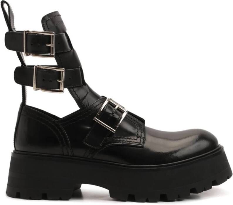 Alexander mcqueen Rave Leren Laarzen Black Dames