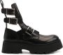 Alexander mcqueen Rave Leren Laarzen Black Dames - Thumbnail 1