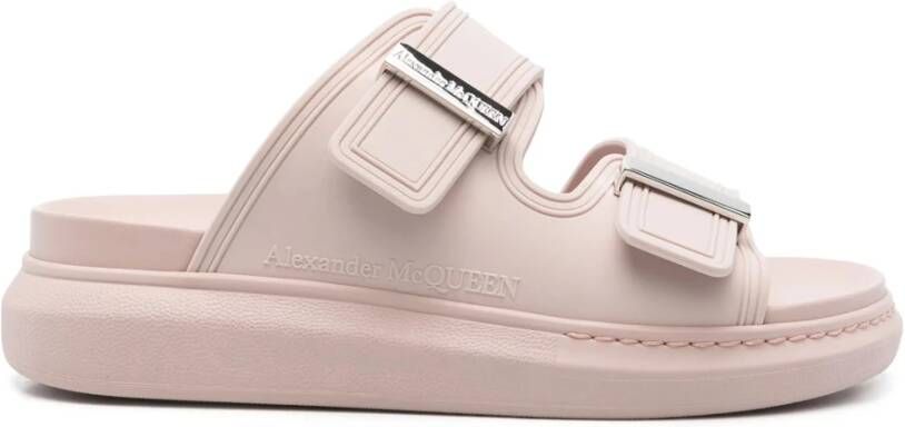Alexander McQueen Roze Hybride Sandalen