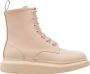 Alexander mcqueen Roze leren enkellaarzen Pink Dames - Thumbnail 1