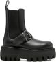 Alexander McQueen Rubberen leren laarzen - Thumbnail 1