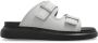 Alexander mcqueen Rubberen teenslippers Gray Heren - Thumbnail 1