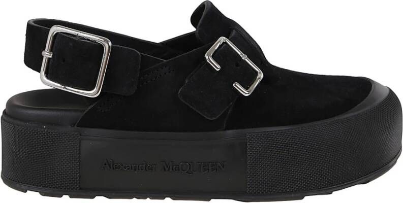 Alexander mcqueen Sandal Leath.s.rubb. Zwart Heren