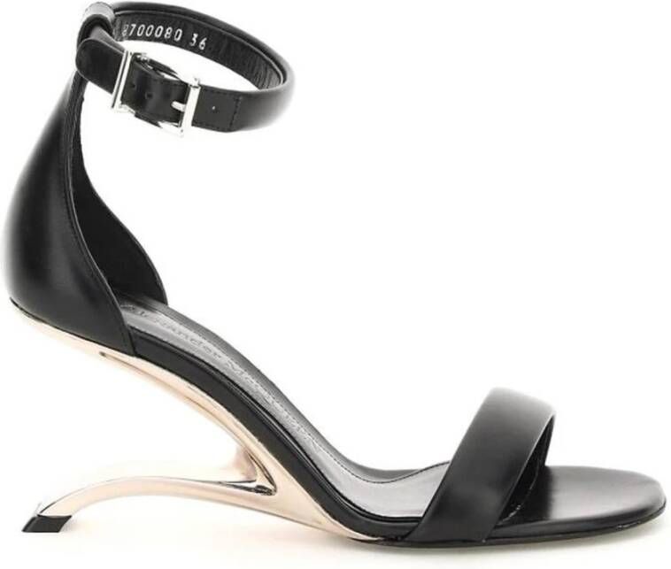 Alexander mcqueen Sandalen met hoge hakken Zwart Dames