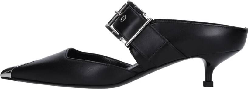 Alexander McQueen Sandalen Zwart