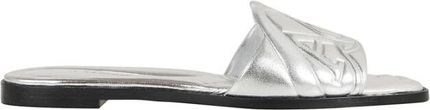 alexander mcqueen Sandals Gray Dames