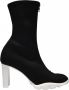 Alexander mcqueen Scuba Soft Boots in Black Canvas Zwart Dames - Thumbnail 9