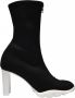 Alexander mcqueen Boots & laarzen Dames H.Boot Fabri.S.Rubb. Scuba Sof in zwart - Thumbnail 19