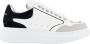 Alexander mcqueen Larry Oversize Leren Sneakers White Dames - Thumbnail 12