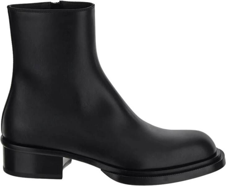 Alexander mcqueen H.Boot Tread.Le.S.Le Boxcar Stijlvolle upgrade voor heren Zwart Heren