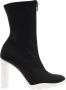 Alexander mcqueen Scuba Soft Boots in Black Canvas Zwart Dames - Thumbnail 10