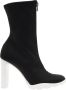 Alexander mcqueen Boots & laarzen Dames H.Boot Fabri.S.Rubb. Scuba Sof in zwart - Thumbnail 11