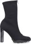Alexander mcqueen Slim Tread Rubber Enkellaarzen Black Dames - Thumbnail 10