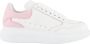Alexander mcqueen Low-Top Sneakers Oversized Hybrid Sneakers Leather White Pink in wit - Thumbnail 14