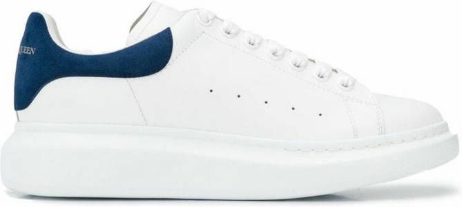 Alexander mcqueen Oversize Sneakers Grootte: 42.5 Presta Kleur: Blauw Bestseller: 25 Wit Heren