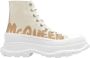 Alexander mcqueen Crèmekleurige Platform Sneakers Beige Dames - Thumbnail 1