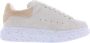 Alexander mcqueen Low-Top Sneakers Dames Sneaker Pelle S.Gomm in beige - Thumbnail 1