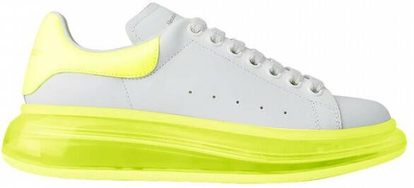 Alexander mcqueen Transparante enige Larry sneakers Geel Dames