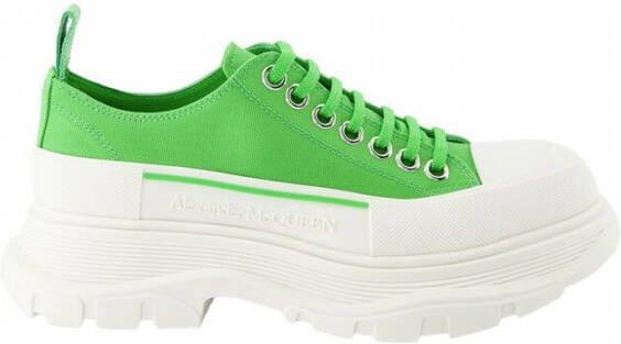 Alexander mcqueen Tread Sick Sneakes Grootte: 38.5 Presta kleur: groen Dames