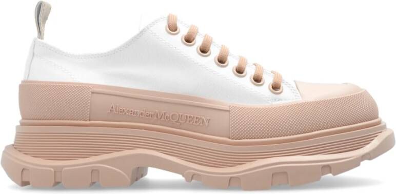 Alexander mcqueen Sneakers met logo Pink Dames
