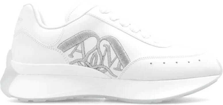 Alexander mcqueen Sneakers met logo White Dames