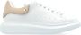 Alexander McQueen Leren sneakers met geperforeerd detail - Thumbnail 1