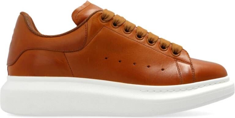 alexander mcqueen Sneakers Oversized Retro Brown Dames