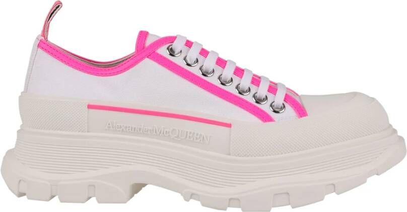 Alexander mcqueen Slick Sneakers voor alle temperaturen White Dames