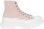 Alexander mcqueen Roze Tread Slick High-Top Sneakers Pink Dames - Thumbnail 1