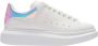 Alexander mcqueen Witte Leren Sneakers met Contrasterende Hiel Tab White Heren - Thumbnail 1