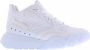 Alexander mcqueen Sportieve Wit Zilver Leren Tennisschoenen White Dames - Thumbnail 1