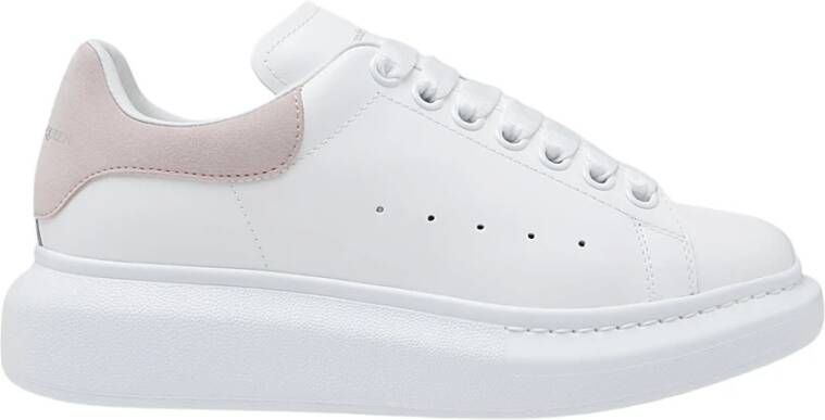 Alexander mcqueen Oversized Sneakers met Suède Detail White Heren - Foto 5