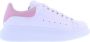 Alexander mcqueen Oversize Leren Sneakers voor Sport Zwart Dames - Thumbnail 8