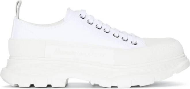 Alexander mcqueen Witte Tread Slick Low-Top Sneakers White Heren