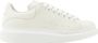 Alexander mcqueen Witte Leren Sneakers met Logo Print en Dikke Rubberen Zolen Wit - Thumbnail 1