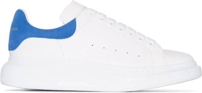 Alexander mcqueen Sneakers met contrasterend suède detail White Dames