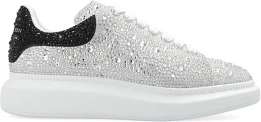 Alexander mcqueen Witte Kristal Oversize Sneakers White Heren